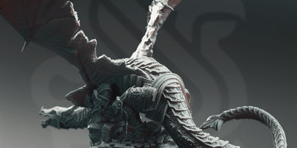 Kuriazor the Dark Scaled - Dragon of the Depths