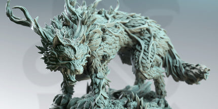 Faenror the Fey Touched - Direwolf of the Fey