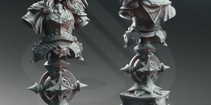Johanna Saffron the Scorned - Vengeance Paladin (BUST)