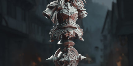 Johanna Saffron the Scorned - Vengeance Paladin (BUST)