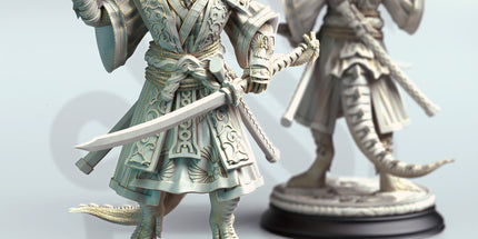 Ryuma - Eastern Dragonborn Samurai