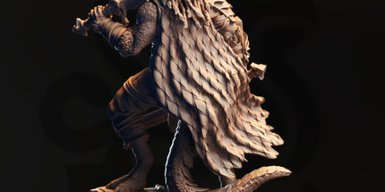 Skraa Dark-Eye - Black Dragonkin Barbarian
