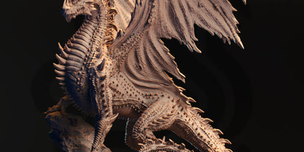 Sovram the Betrayed - Elder Black Dragon