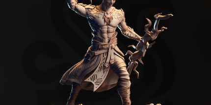 Styrax Thunderscale - Half-Dragon Sorcerer