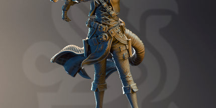Trixie Sureshot Kelpie - Pirate Gunslinger
