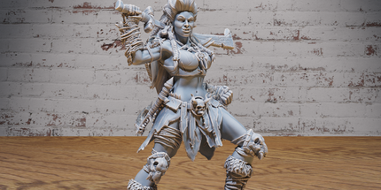 Orc Lady Adventurer