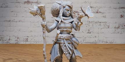 Halfling Druid Female
