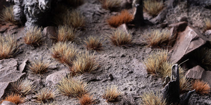 6mm Tufts - Burned, Wild - Gamers Grass
