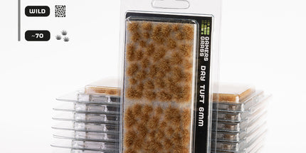 6mm Tufts - Dry, Wild - Gamers Grass