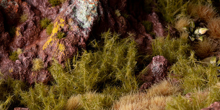 12mm Tufts - Spikey Green,Wild - Gamers Grass