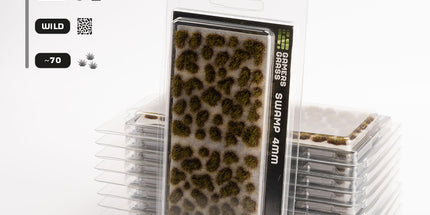 4mm Tufts - Swamp, Wild - Gamers Grass