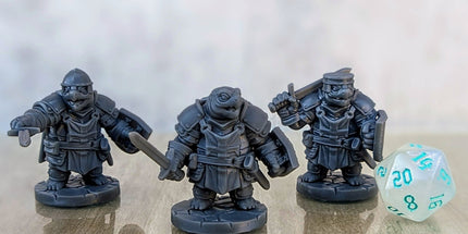 Turtle Crusaders Swordsmen