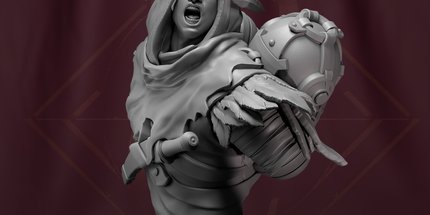 Aerithrian Wind Defender - Bust