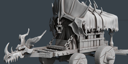 Dragonborn Blacksmith Wagon