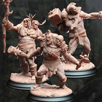 Droggod Tribe - Ettin Savages 3 Pack