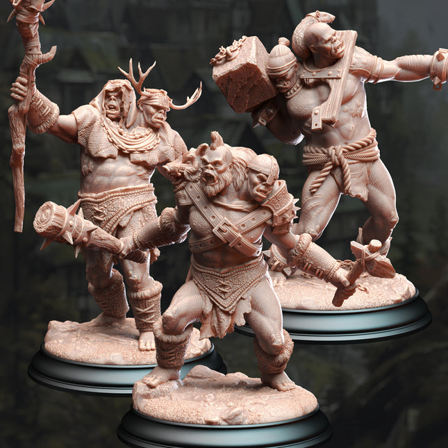 Droggod Tribe - Ettin Savages 3 Pack