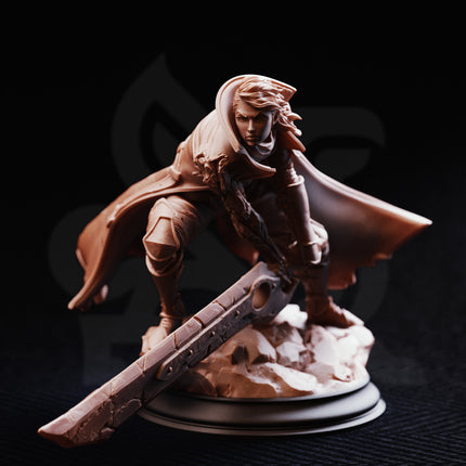 Firenzia Fireblood - Fire Elementalist Warrior