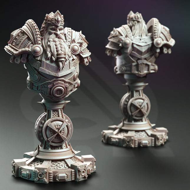Gordrain Stonehand - Dwarven General - BUST