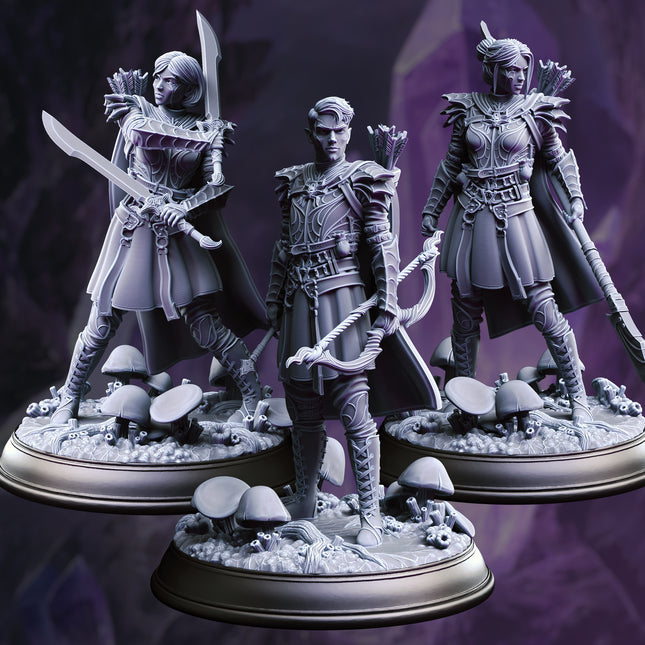 Irinax’s Chosen - Drow Soldiers 3 pack