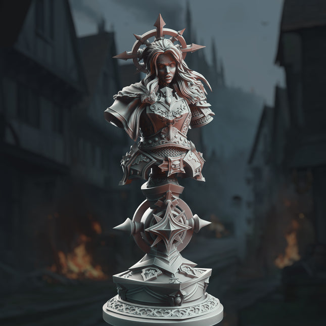 Johanna Saffron the Scorned - Vengeance Paladin (BUST)