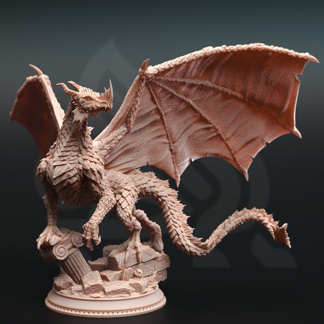 Midorius the Broken - Juvenile Green Dragon