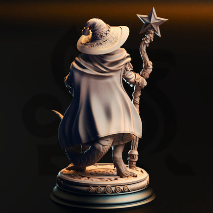 Ozmandi Starborn - Silver Dragonkin Sorcerer