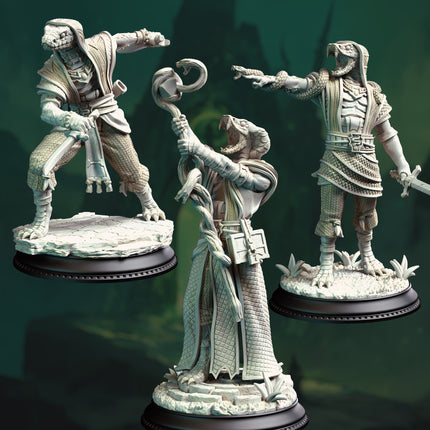 Shyasara - Snakemen Cultists 3 pack