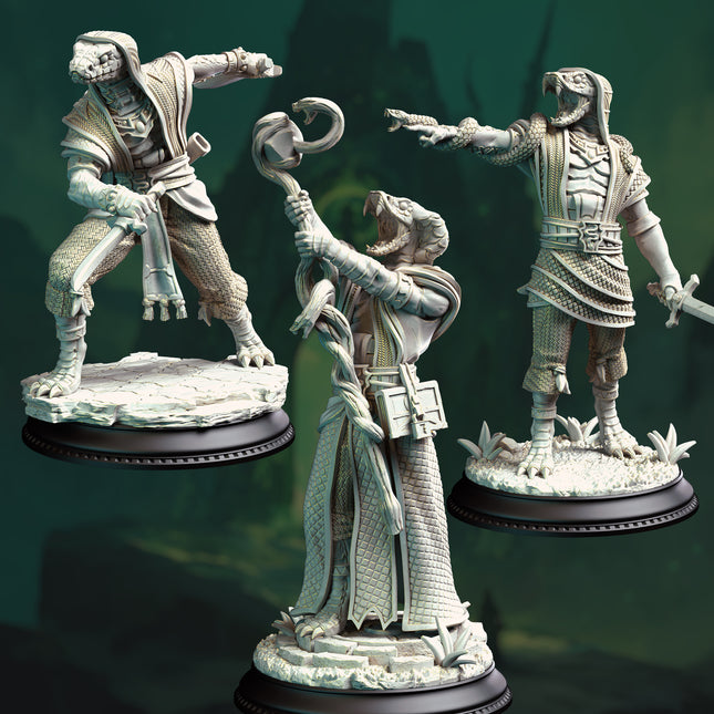 Shyasara - Snakemen Cultists 3 pack