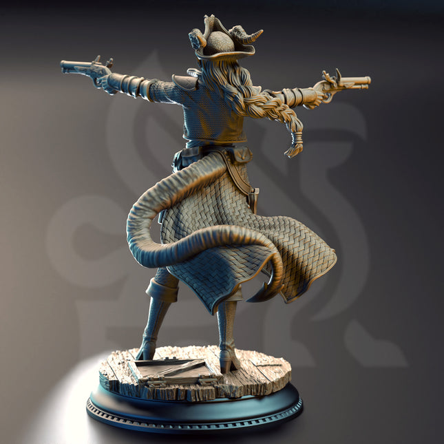 Trixie Sureshot Kelpie - Pirate Gunslinger