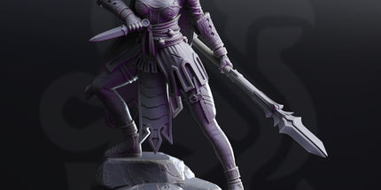 Vixa Indwynath - Drow Pathfinder of the Deep