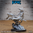 4556 - Tribe Green Witch Flying (Medium)