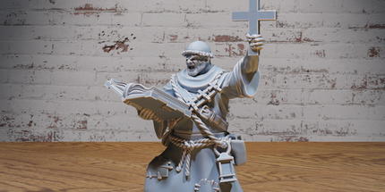 Medieval Cleric Monk