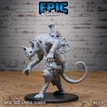 5379 - Cat Folk Zombie (Large)