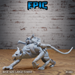 5380 - Cat Folk Zombie Crawling (Large)