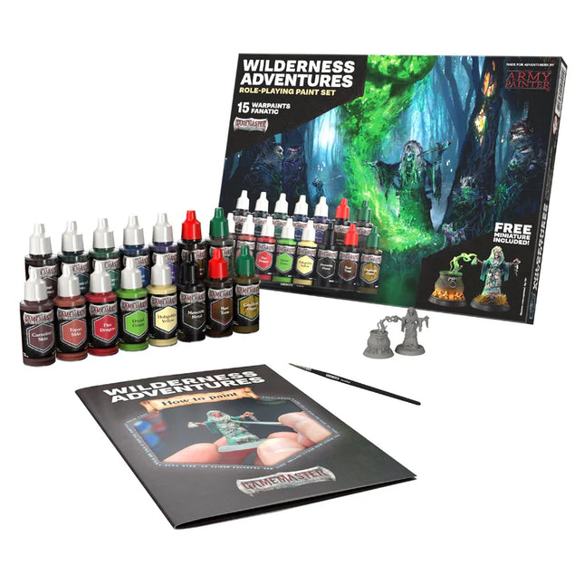 The Army Painter GameMaster: Wilderness Adventures Role-playing Paint Set
