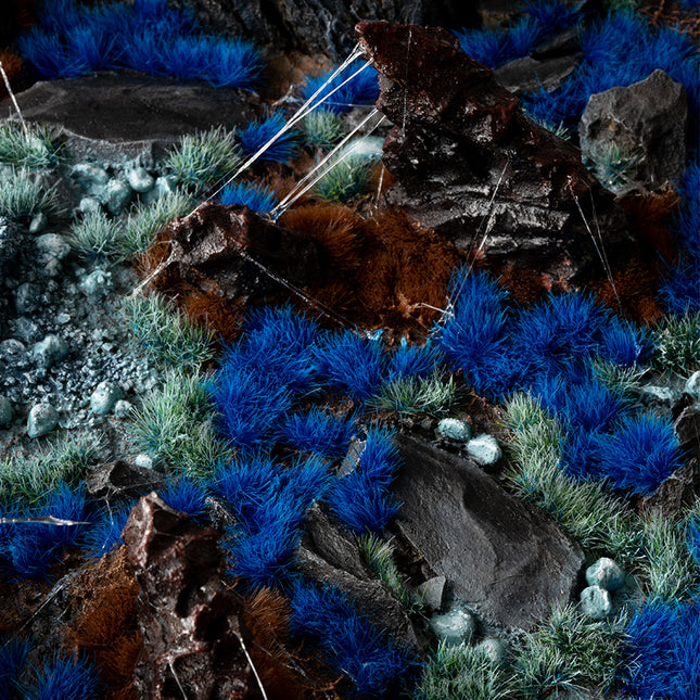 6mm Tufts - Alien Blue, Wild - Gamers Grass