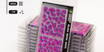 4mm Tufts - Alien Neon, Wild - Gamers Grass