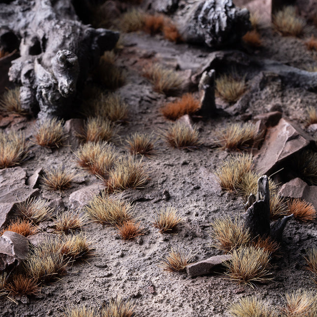 6mm Tufts - Burned, Wild - Gamers Grass