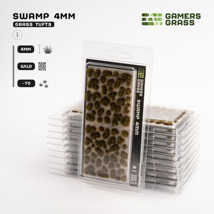 4mm Tufts - Swamp, Wild - Gamers Grass