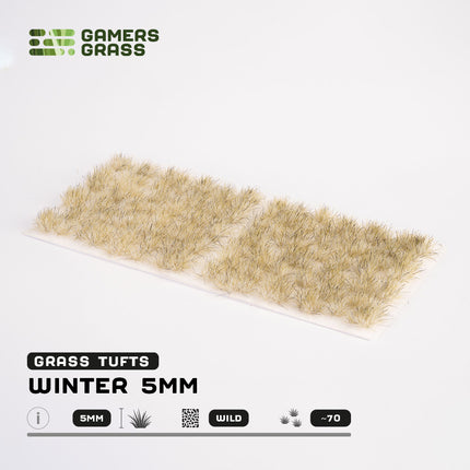 5mm Tufts - Winter, Wild - Gamers Grass