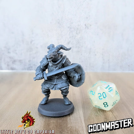 Goat Marauders Sword (Hood Down)