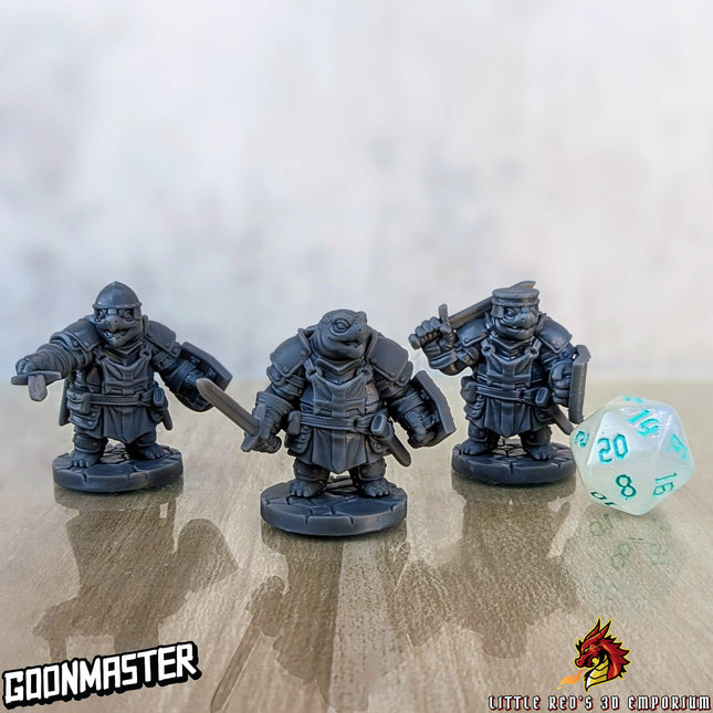 Turtle Crusaders Swordsmen