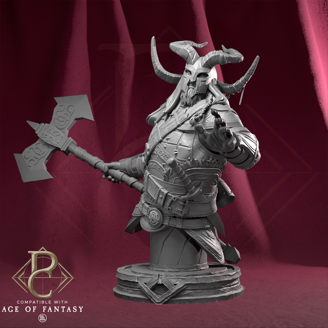 Valdyr, Protector of Aesirheim - Bust
