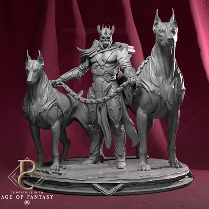 Warden Blackhelm And Hounds