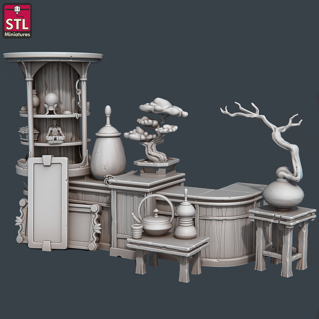 Antique Counter