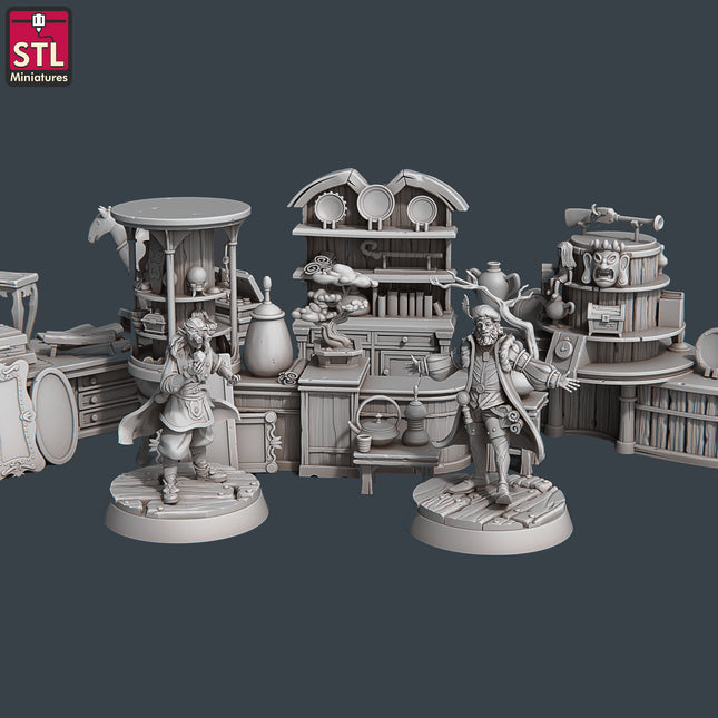 Antique Shop Set