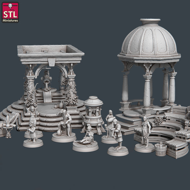 Bath House Set