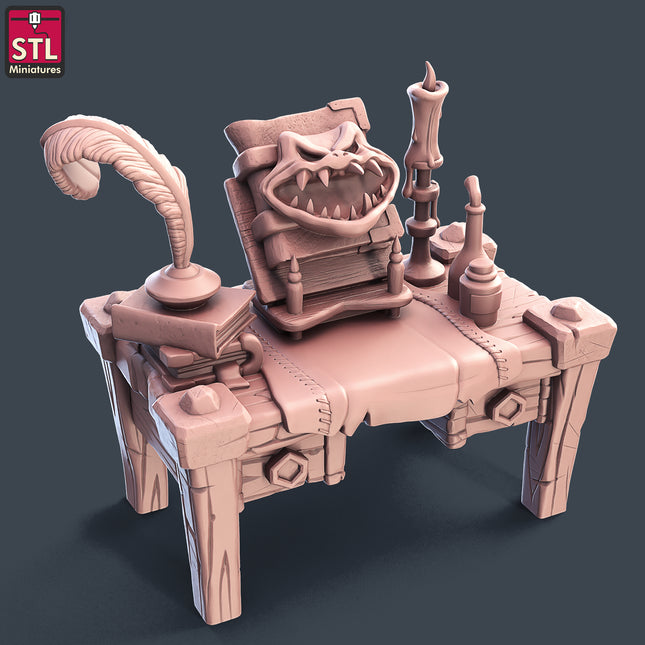 Dark Wizard Desk