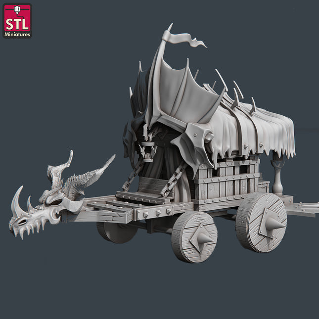 Dragonborn Blacksmith Wagon