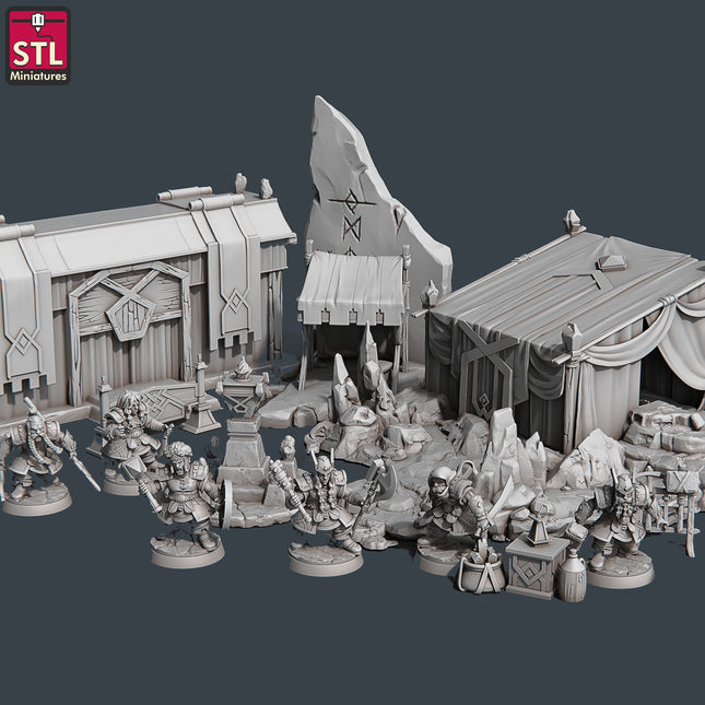 Dwarf Camp Set